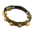 Latin Percussion - Cyclops Handheld Tambourine Black, Brass