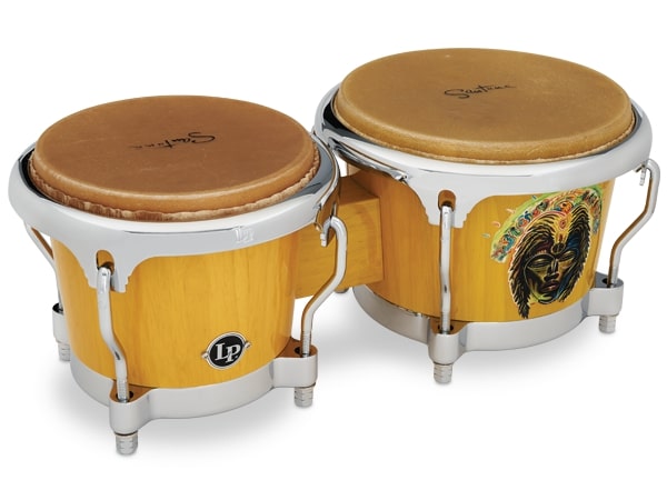 Latin Percussion - Santana Africa Speaks 7-1/4" And 8-5/8" Bongos
