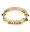 Latin Percussion - Pro 10" Single Row Tambourine - Brass