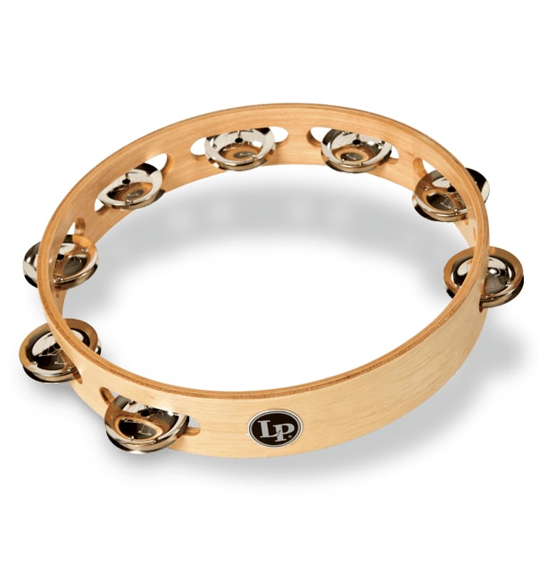 Latin Percussion - Single Row Tambourine 10