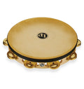 Latin Percussion - Pro 10" Single Row Headed Tambourine - Brass