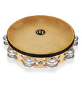 Latin Percussion - Pro 10" Double Row Headed Tambourine - Aluminum