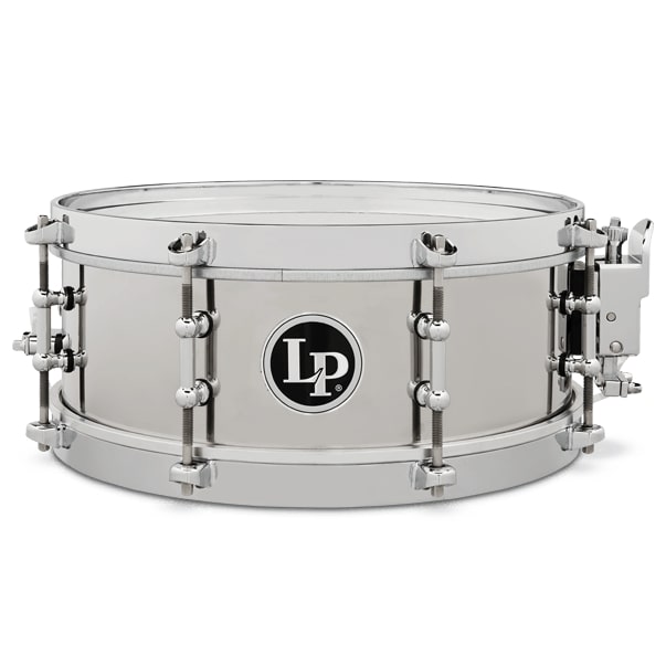 Latin Percussion - 4 1/5" X 12" Stainless Steel Salsa Snare