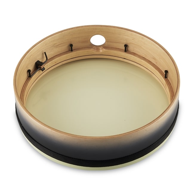 Latin Percussion - Tunable Tar Frame Drum, Black Fade