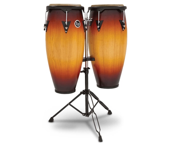 Latin Percussion - City Series Conga Set with Stand