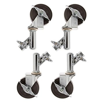 Latin Percussion - Percussion Table Adapter and Caster Set