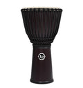 Latin Percussion - 12 1/2-inch Rope Tuned Siam Oak Djembe