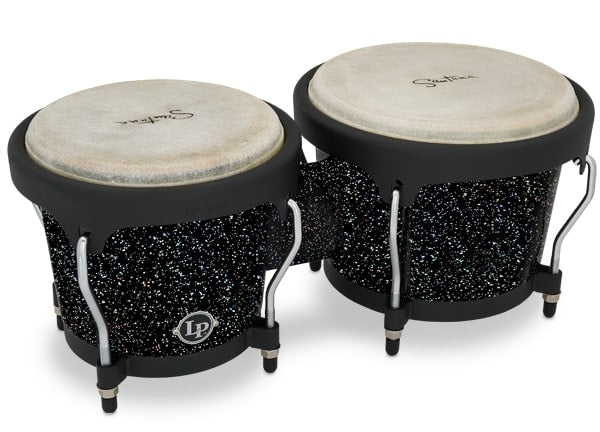 Latin Percussion - Aspire Santana 6-3/4" And 8" Santana Black Magic Bongo Set