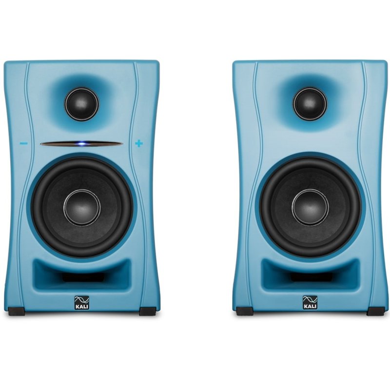 Kali Audio - 4.5" Ultra Nearfield Monitor System With Bluetooth, Blue (Pair)