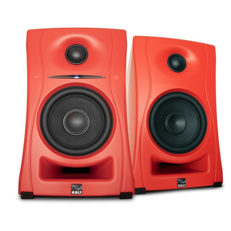 Kali Audio - 4.5" Ultra Nearfield Monitor System With Bluetooth, Red (Pair)