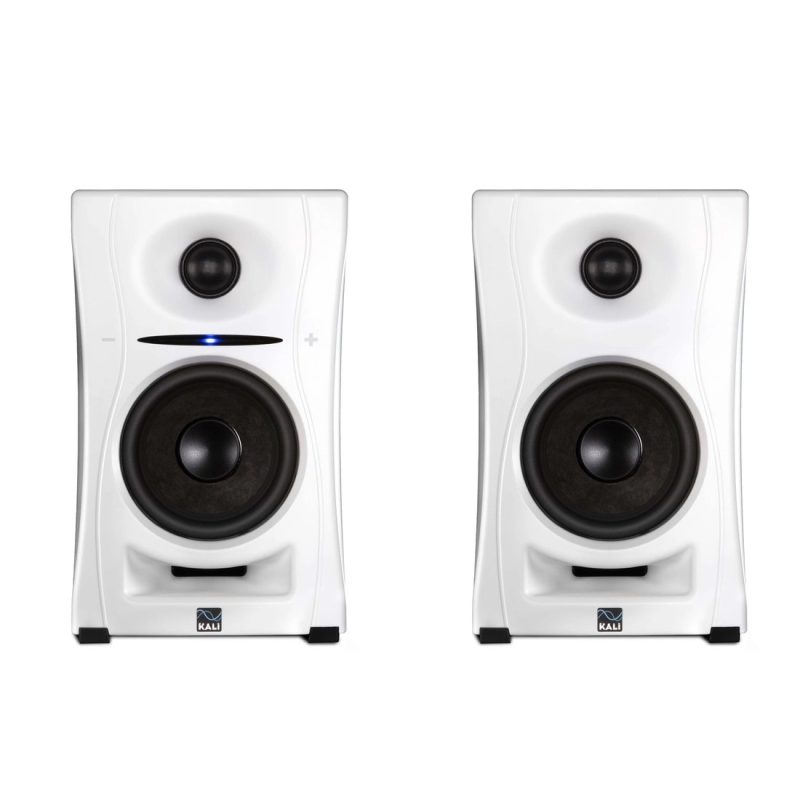 Kali Audio - 4.5" Ultra Nearfield Monitor System With Bluetooth, White (Pair)