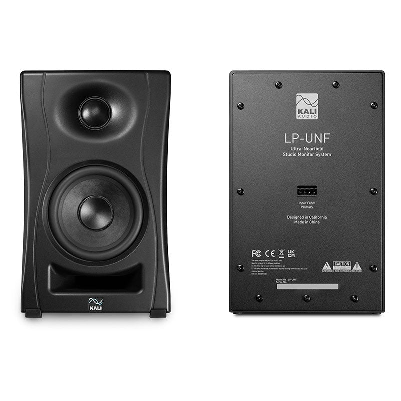 Kali Audio - 4.5" Ultra Nearfield Monitor System With Bluetooth, Black (Pair)