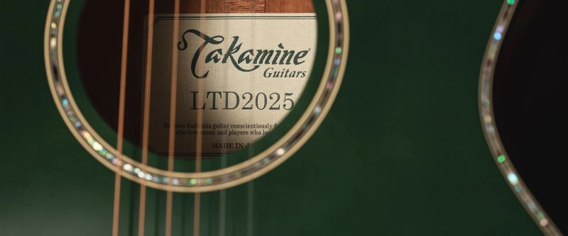 Takamine - Limited Edition 6 String Acoustic Electric Guitar with Semi-Hard Gigbag, Green