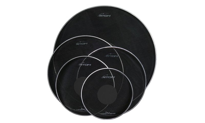 Moongel - Low-volume Mesh Drum Head Kit (10", 12", 14", 16", 22")