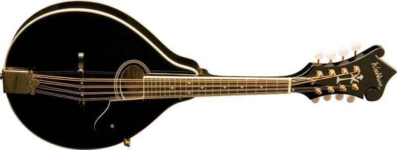 Washburn - A-Style Mandolin - Black