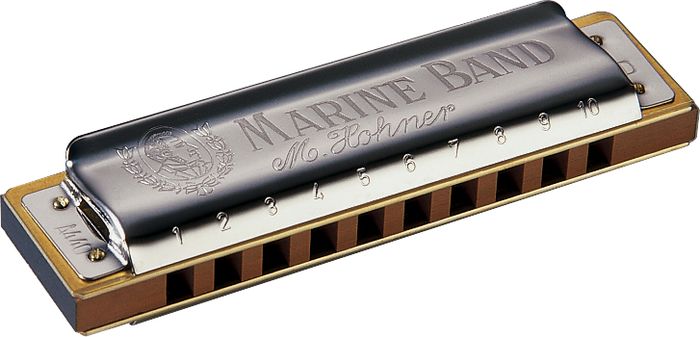 Hohner - Marine Band 1896 Classic Harmonica in B Key