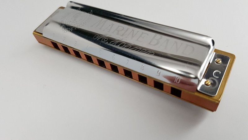 Hohner - Marine Band 1896 Classic Harmonica in the Key of C