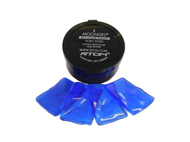 Moongel - Drum Head Dampening Gel Damper Pads, 6 Pack
