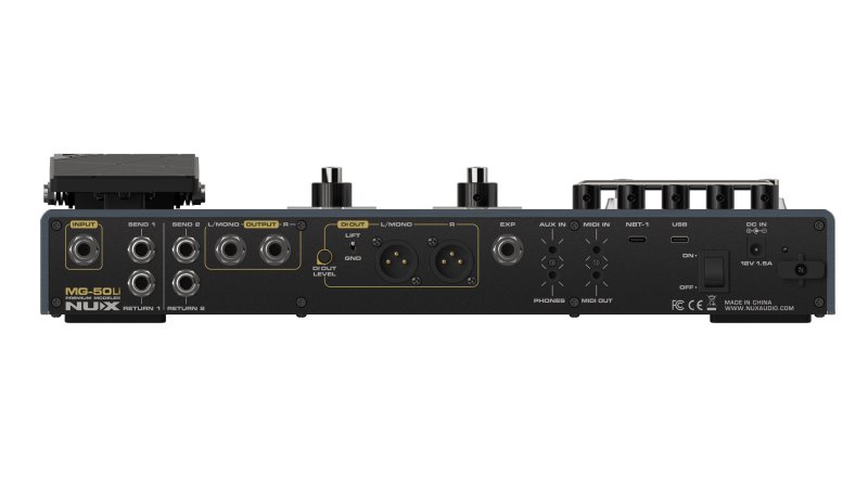 NUX - Amp Modeler and Guitar Effects Processor, Dark Blue