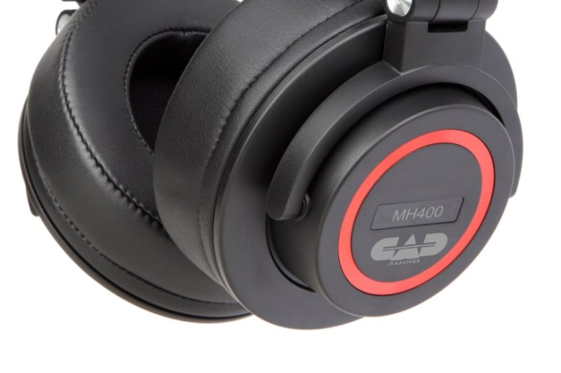 CAD - Closed-Back Studio Headphones With 50mm Drivers, Black