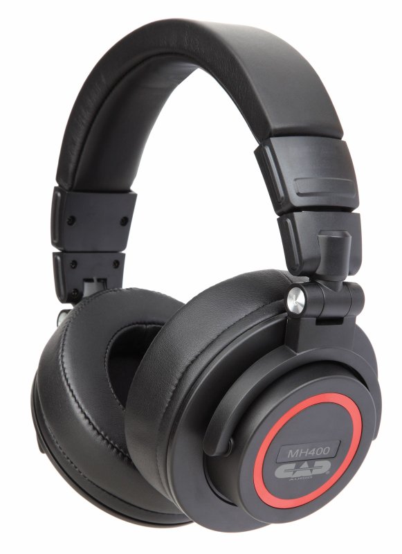 CAD - Closed-Back Studio Headphones With 50mm Drivers, Black
