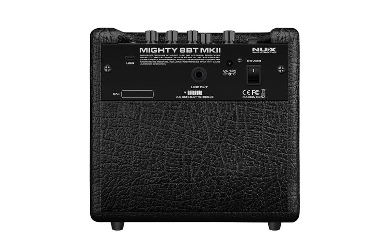 NUX - 8W Portable Modeling Amp With Bluetooth, Black