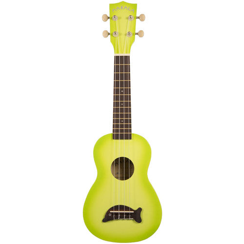 KALA - Ma Dolphin Soprano Ukulele (Green Apple Burst)