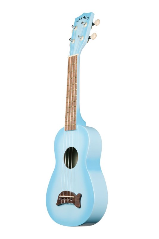 KALA - Light Blue Burst Soprano Dolphin Ukulele