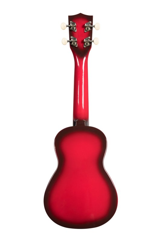 KALA - Red Burst Soprano Dolphin Ukulele