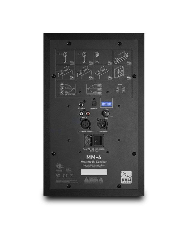 Kali Audio - Mammoth 6.5” 80W Multimedia Speaker (Single)