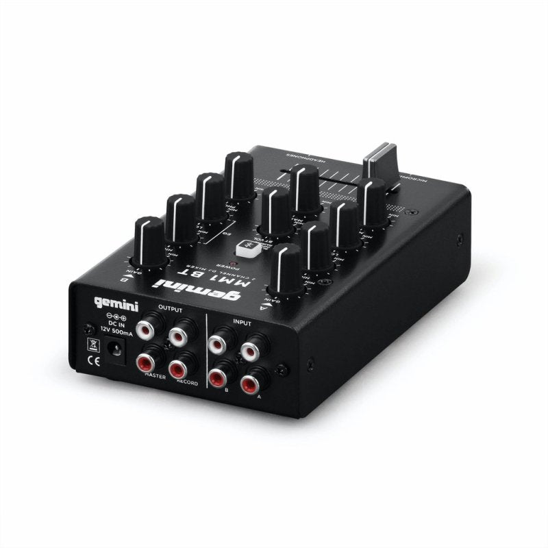 Gemini - 2-channel Professional Analog Dj Mixer With Bluetooth Input