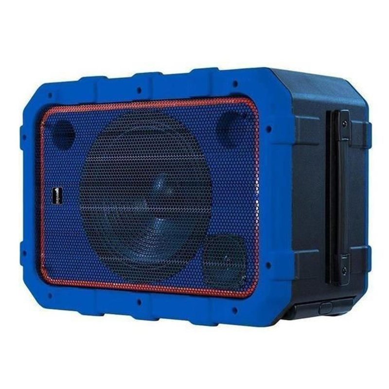 Gemini - 240W Rechargeable Weather-Resistant Bluetooth Trolley Speaker, Blue