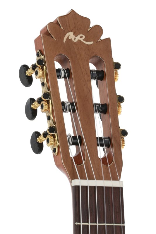 Manuel Rodriguez Guitars - Café Cortado cutaway acoustic/electric guitar with case & strap, curly walnut