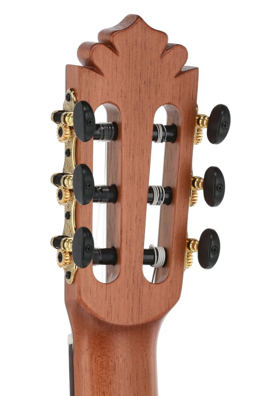 Manuel Rodriguez Guitars - Café Cortado cutaway acoustic/electric guitar with case & strap, curly walnut