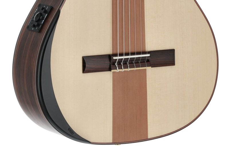 Manuel Rodriguez Guitars - Café Cortado Indian Rosewood 4/4 Cutaway Electric/Acoustic Guitar, Satin