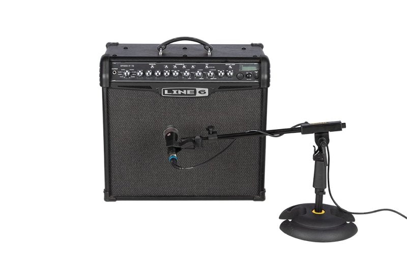 Hercules - Low Profile Microphone Stand With Telescopic Boom Arm