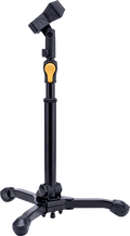 Hercules MS300B PLUS Tabletop Mic Stand, Tripod Base