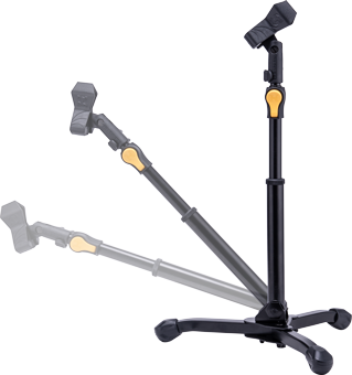 Hercules MS300B PLUS Tabletop Mic Stand, Tripod Base