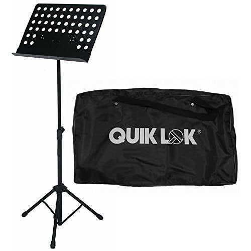 Quik Lok - Metal Sheet Music Stand with Nylon Bag
