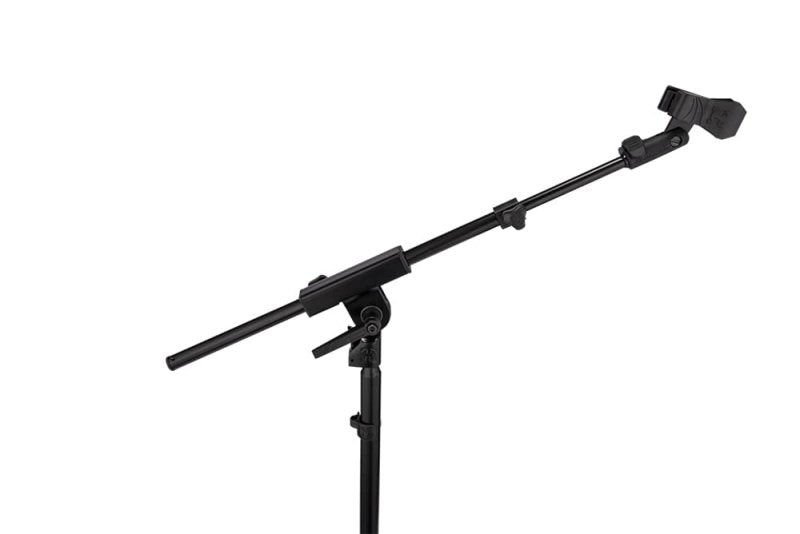 Hercules - Low Profile Tripod Microphone Stand With Telescopic Boom Arm