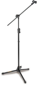 Hercules - EZ Clutch Tripod Microphone Stand w/2 In 1 Hideaway Boom