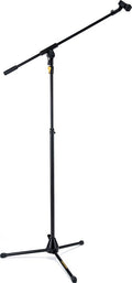 Hercules - Tripod Microphone Stand With Boom & Mic Clip & EZ Grip Height Adjustment
