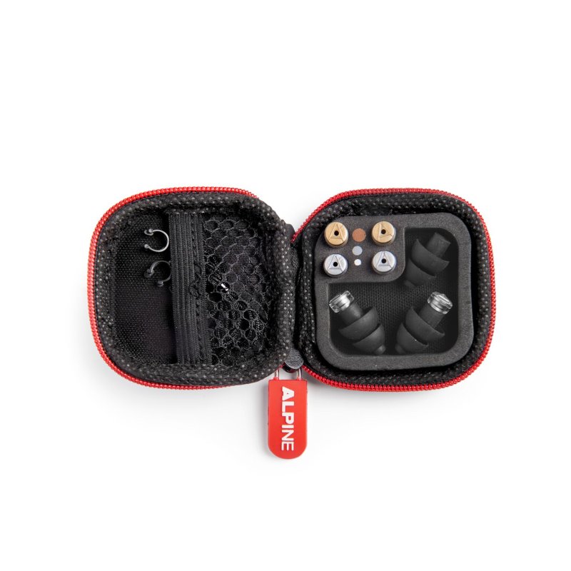 Alpine Hearing Protection - MusicSafe Pro Earplugs, Black