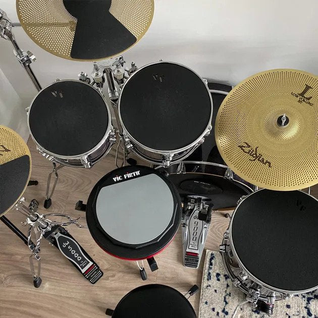 Vic Firth - Drum & Cymbal Mute Prepack – 10”, 12”, 14”, 16", 22", Hihat And Cymbals (2)