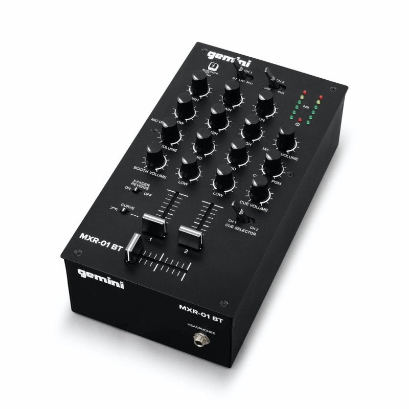 Gemini - 2-channel Professional Dj Mixer With Bluetooth Input