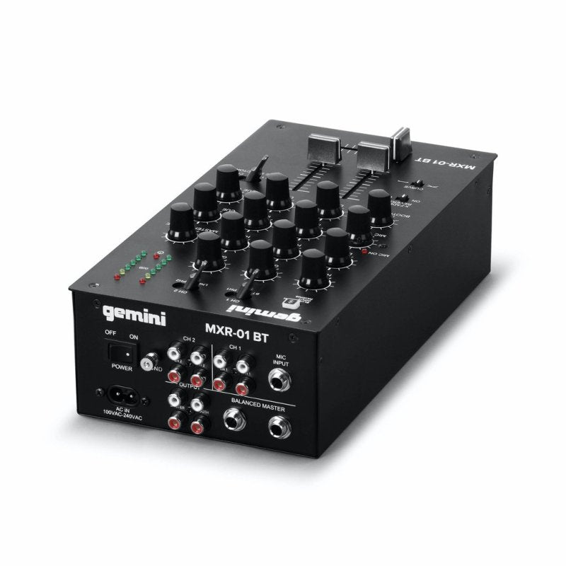 Gemini - 2-channel Professional Dj Mixer With Bluetooth Input