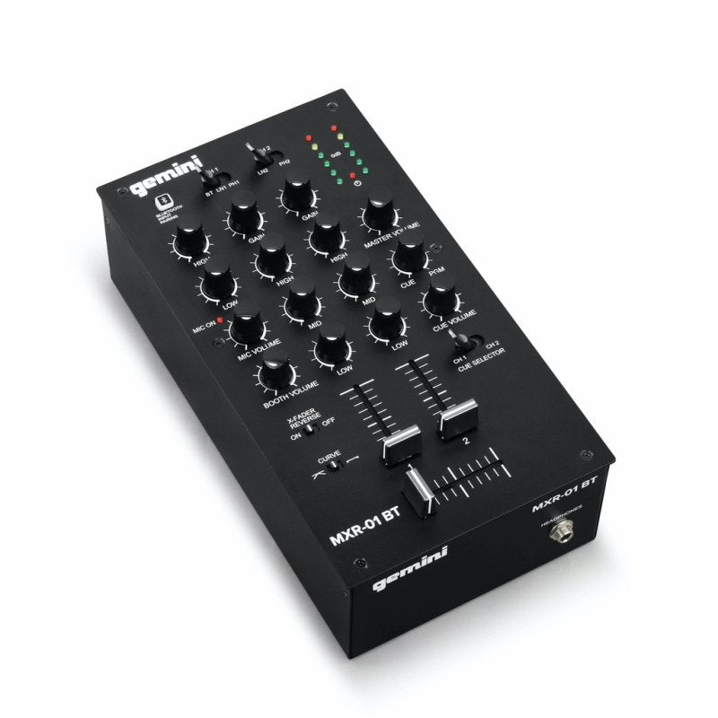 Gemini - 2-channel Professional Dj Mixer With Bluetooth Input