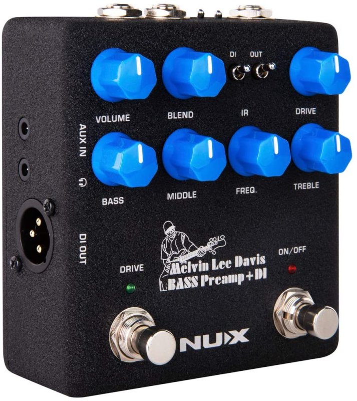 NUX - Melvin Lee Davis Bass Preamp + DI