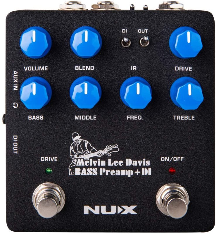 NUX - Melvin Lee Davis Bass Preamp + DI