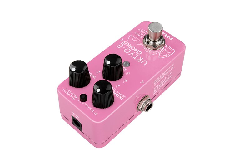 NUX - UKIYO-E Mini Pedal with Three Vintage Chorus Models Effects Pedal